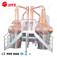 DYE Pot Still 1200Lx2+800Lx2 Оборудование для дистилляции виски